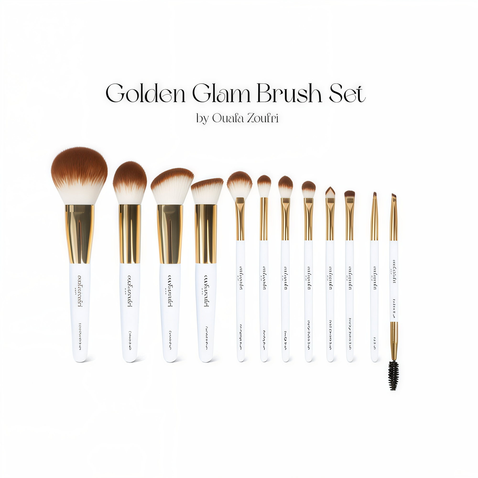 Golden Glam Brush Set