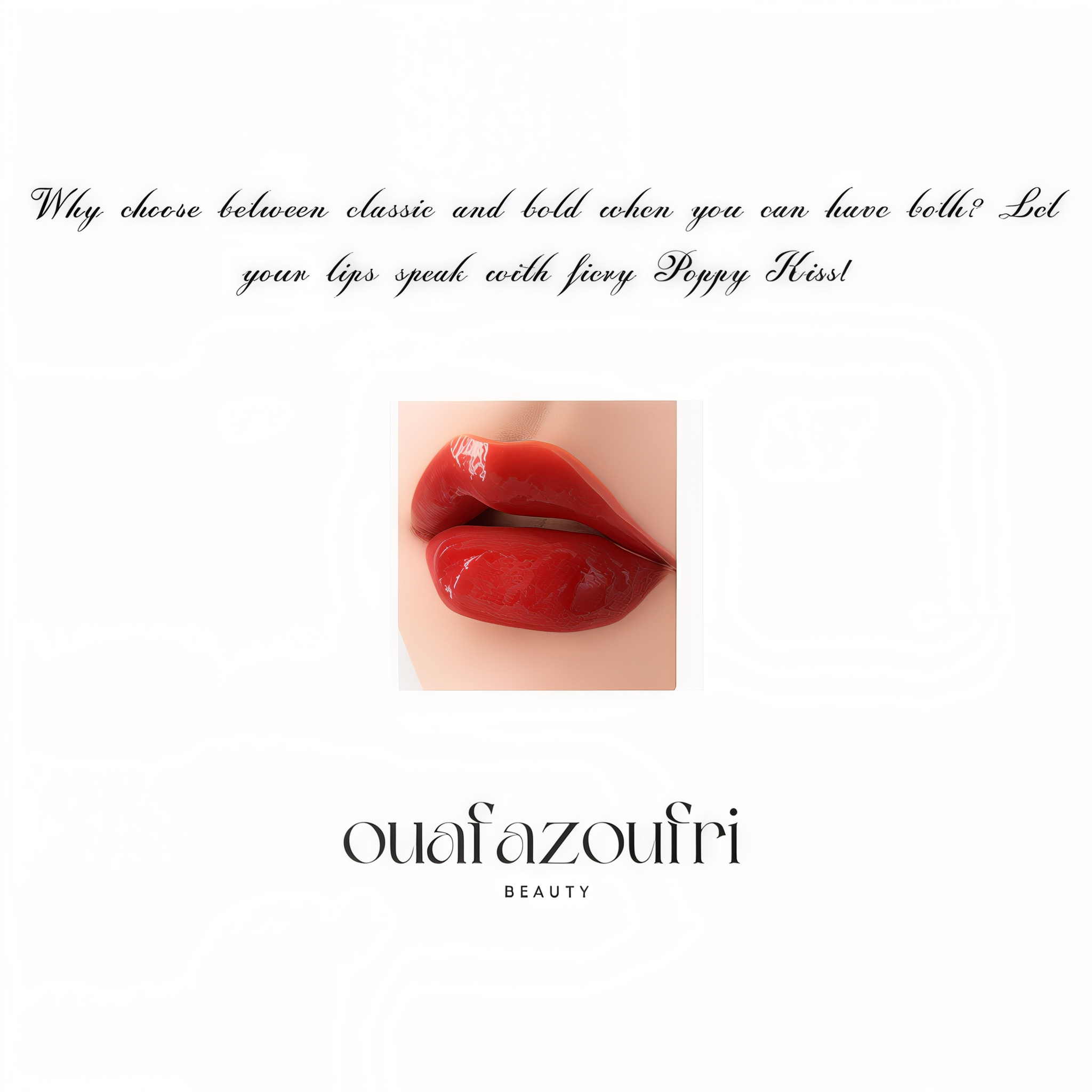 03 Poppy Kiss - Classic Red