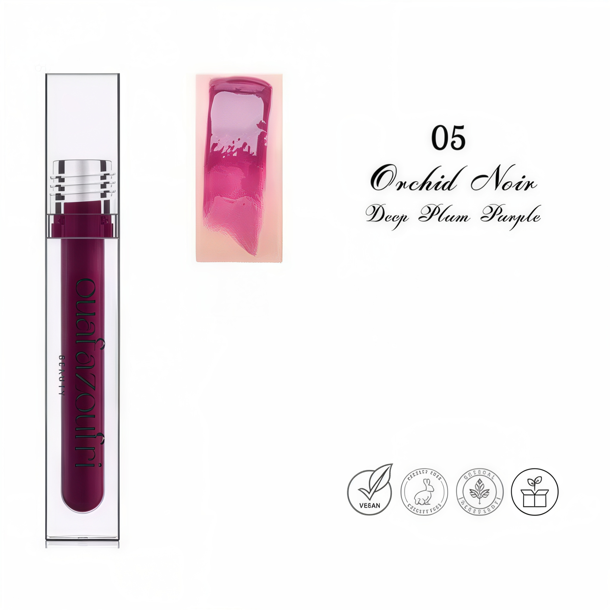 05 Orchid Noir - Deep Plum Purple
